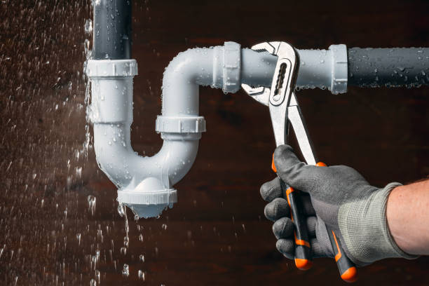 Professional Drain Cleaning technician working in Highland, CA